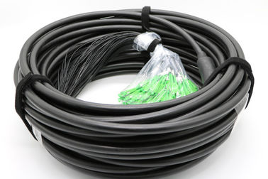 Coletas de la fibra del solo modo del conector del LC APC multifilares para la red de comunicaciones
