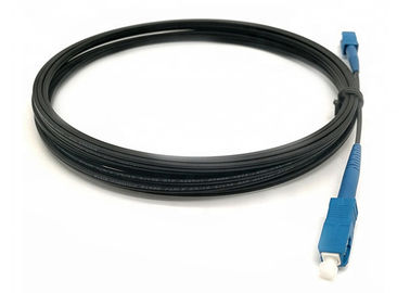 La cuenta de la fibra de la base del descenso 1 del cable 1F SC/UPC del remiendo de la fibra con varios modos de funcionamiento de G652d modificó longitud para requisitos particulares
