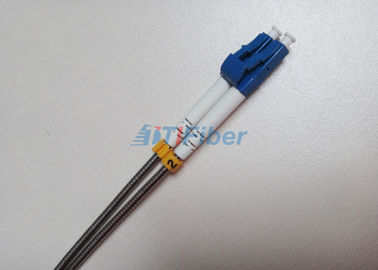 Cordón de remiendo de la fibra óptica de la PC de DLC, cable de rama protegido al aire libre