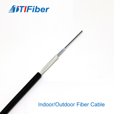 Prueba no metálica al aire libre interior de la rata del cable de fribra óptica del SM G652D para FTTH